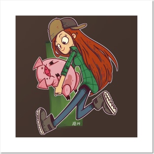 Wendy and Waddles Posters and Art